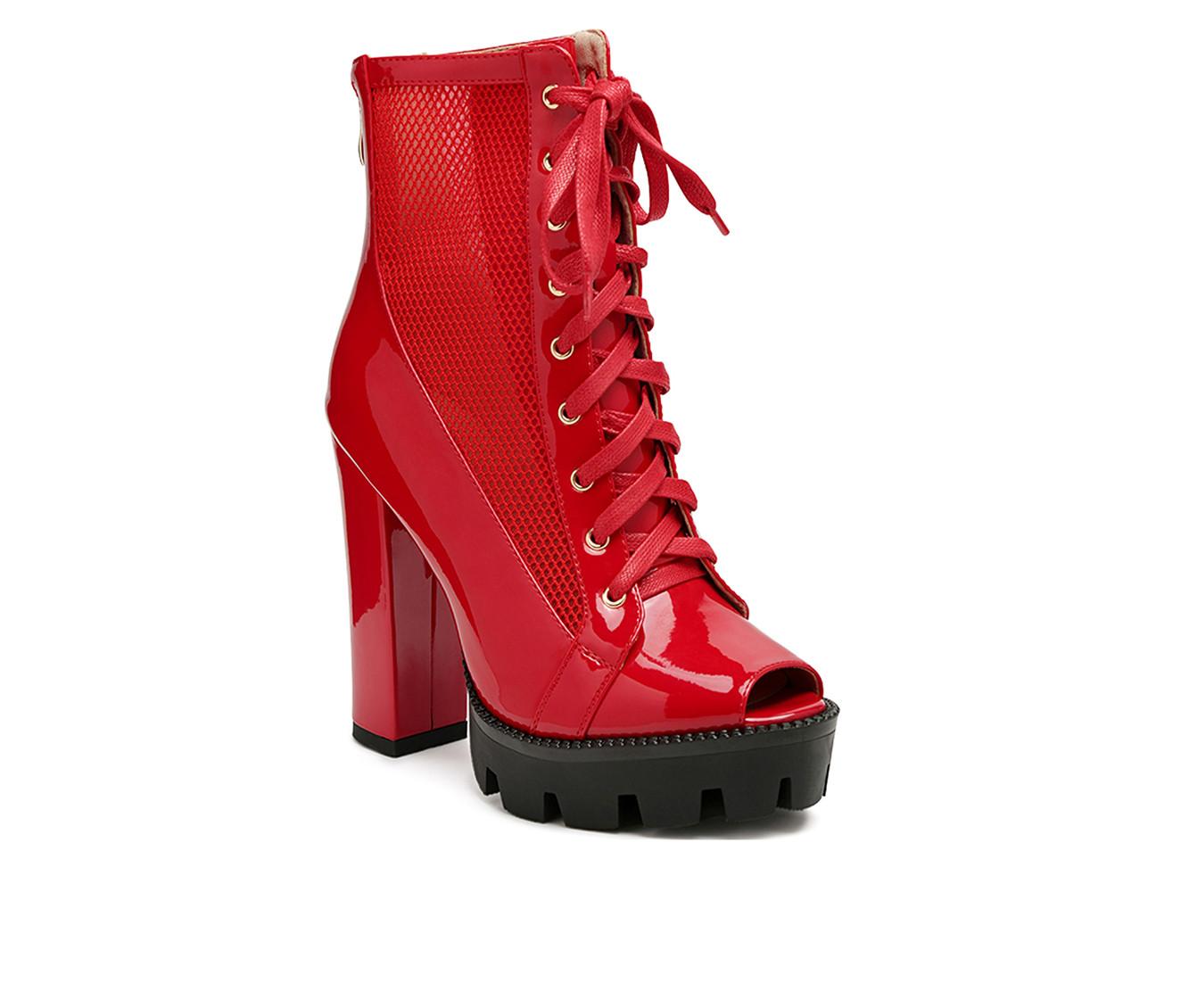 Women's London Rag Peepque Booties