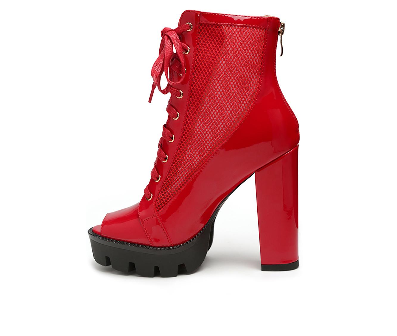 Women's London Rag Peepque Booties