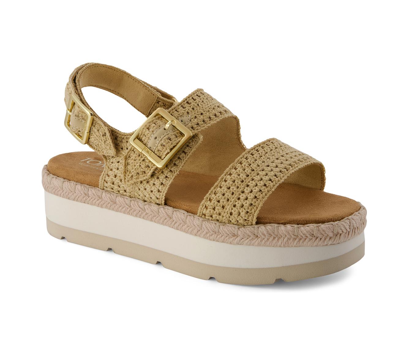 Women's TOMS Giana Flatform Sandal Platform Sandals