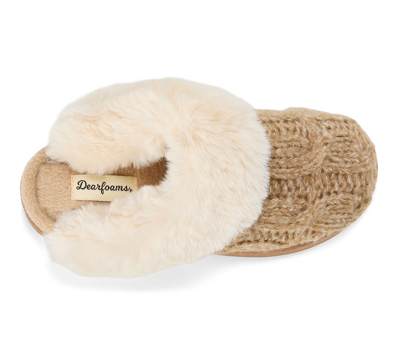 Dearfoams NICKI KNIT SCUFF Slippers
