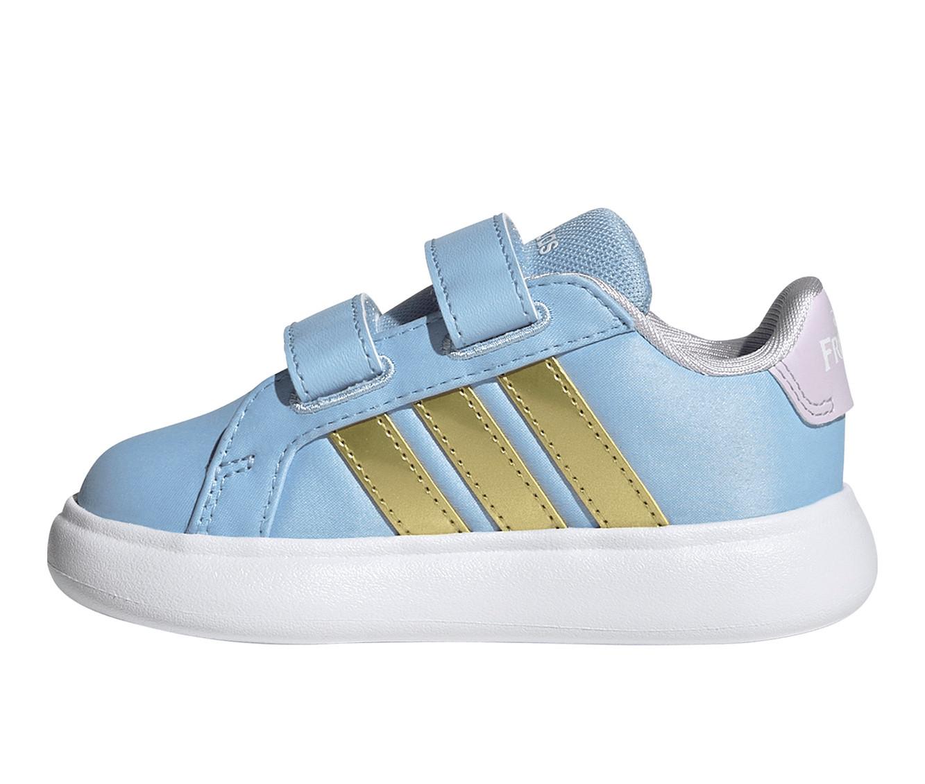 Kids' Adidas Infant & Toddler Grand Court Frozen Sneakers