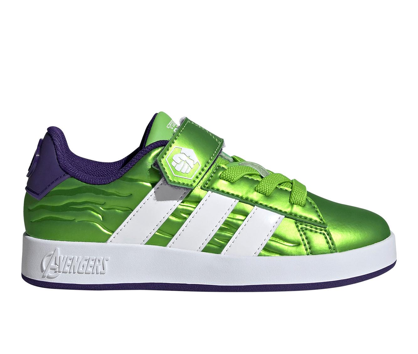 Kids' Adidas Little Kid & Big Grand Court Marvel Avengers Sneakers