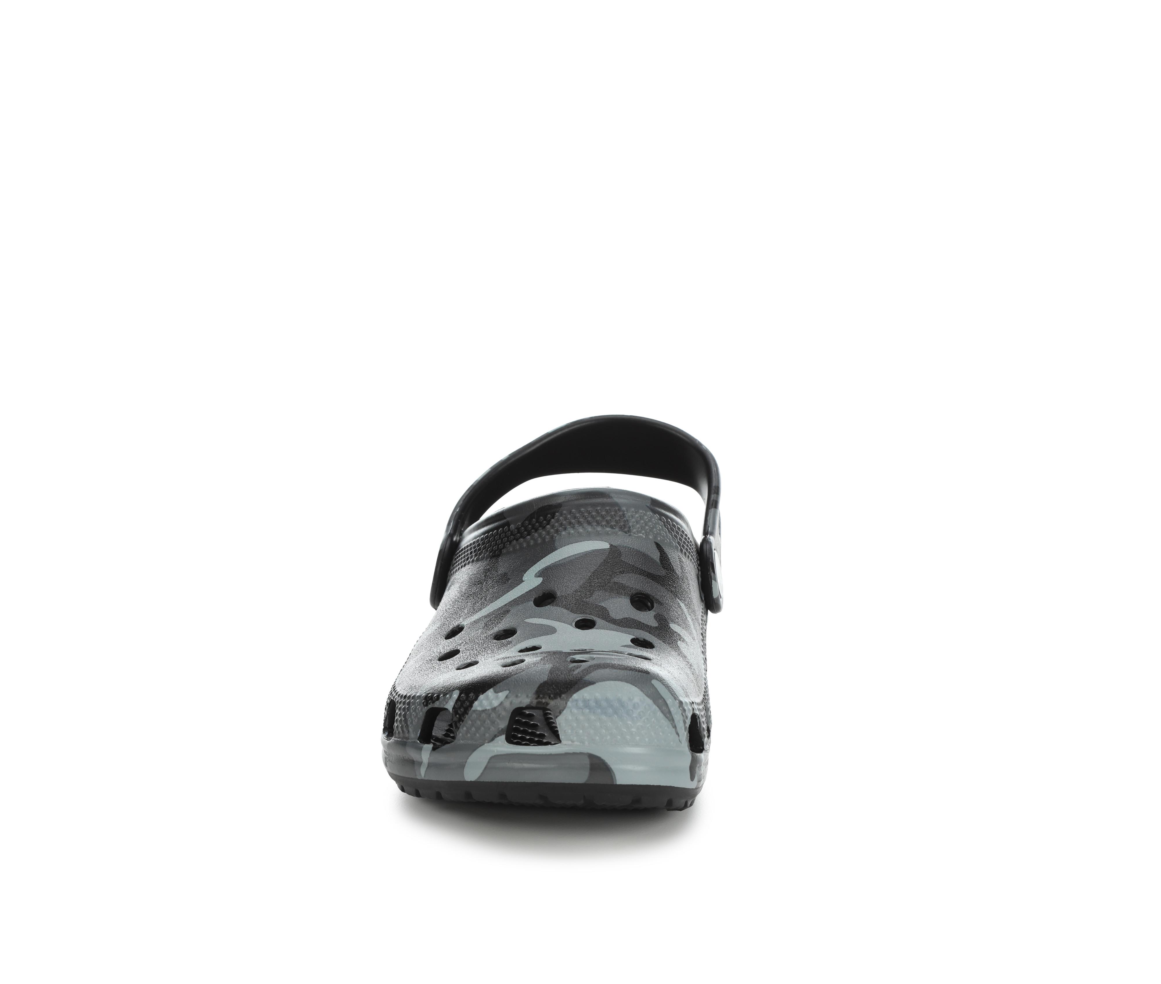 Boys' Crocs Little Kid & Big Classic Graphic Camo Clogs