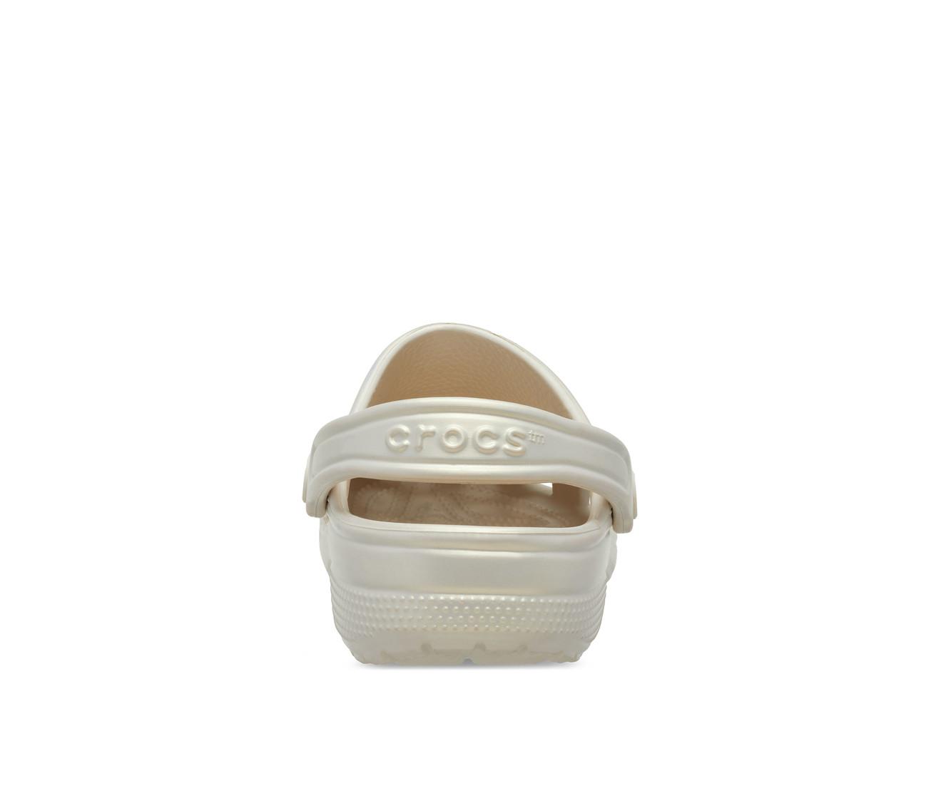 Women's Crocs Classic Pearl Shine Clog Clogs