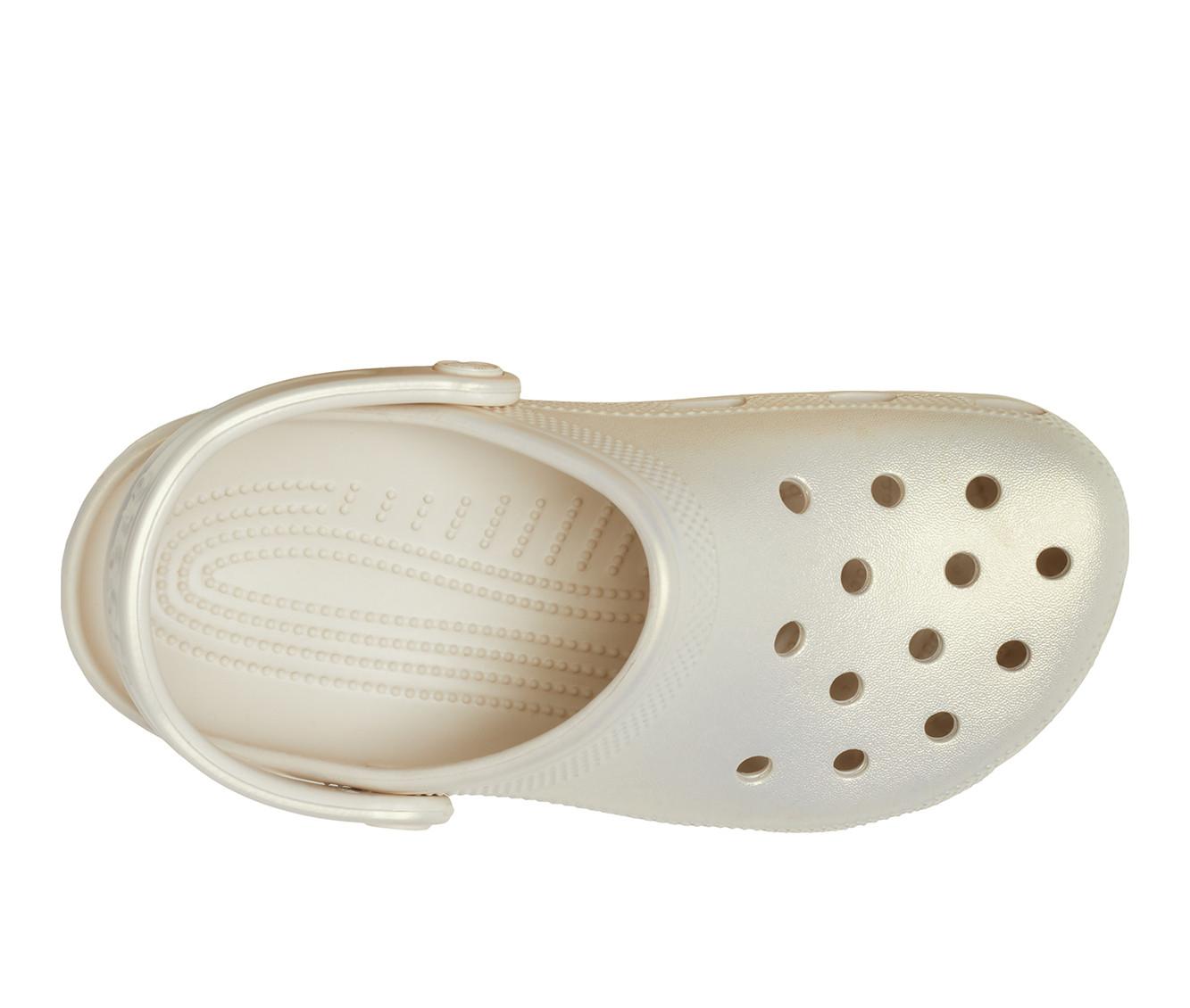 Women's Crocs Classic Pearl Shine Clog Clogs
