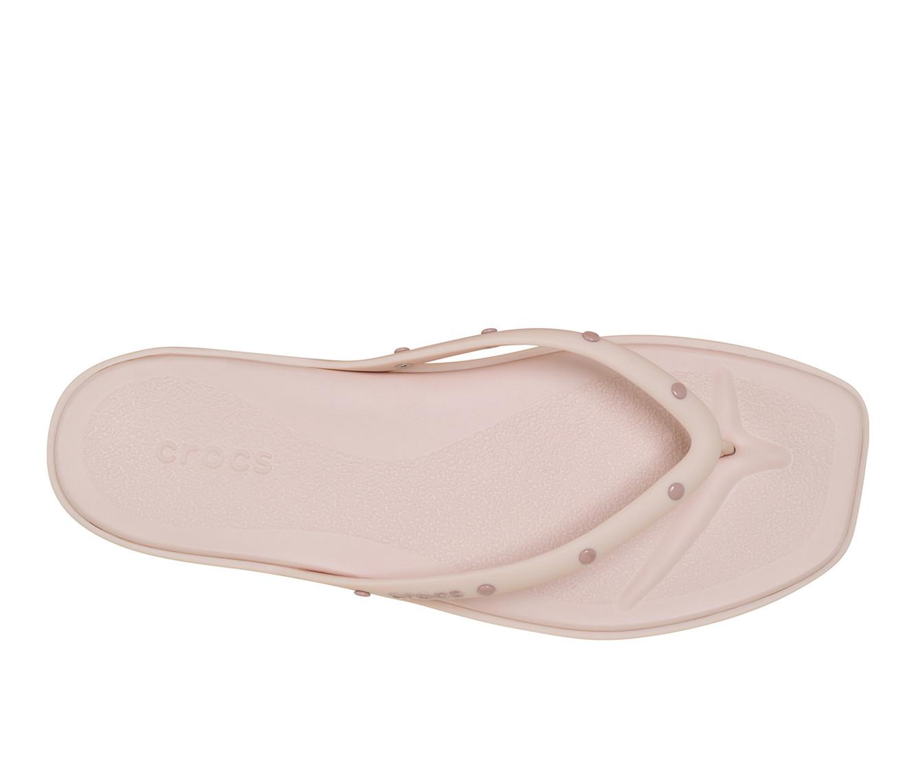Women's Crocs Miami Studded Flip Flops