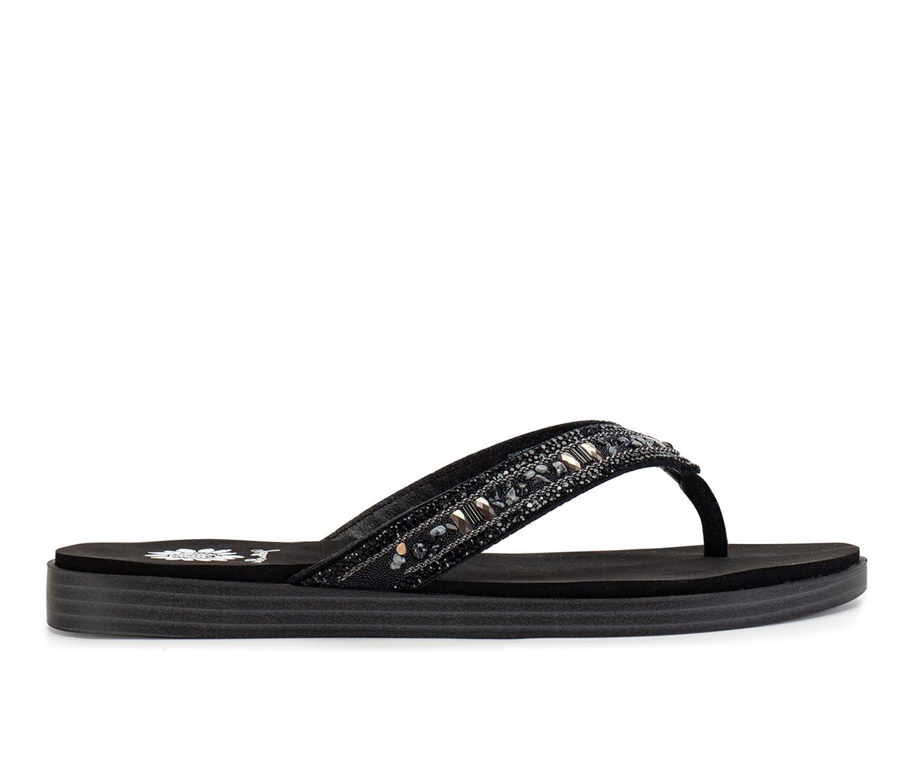 Women's Yellow Box Deming Flip-Flops