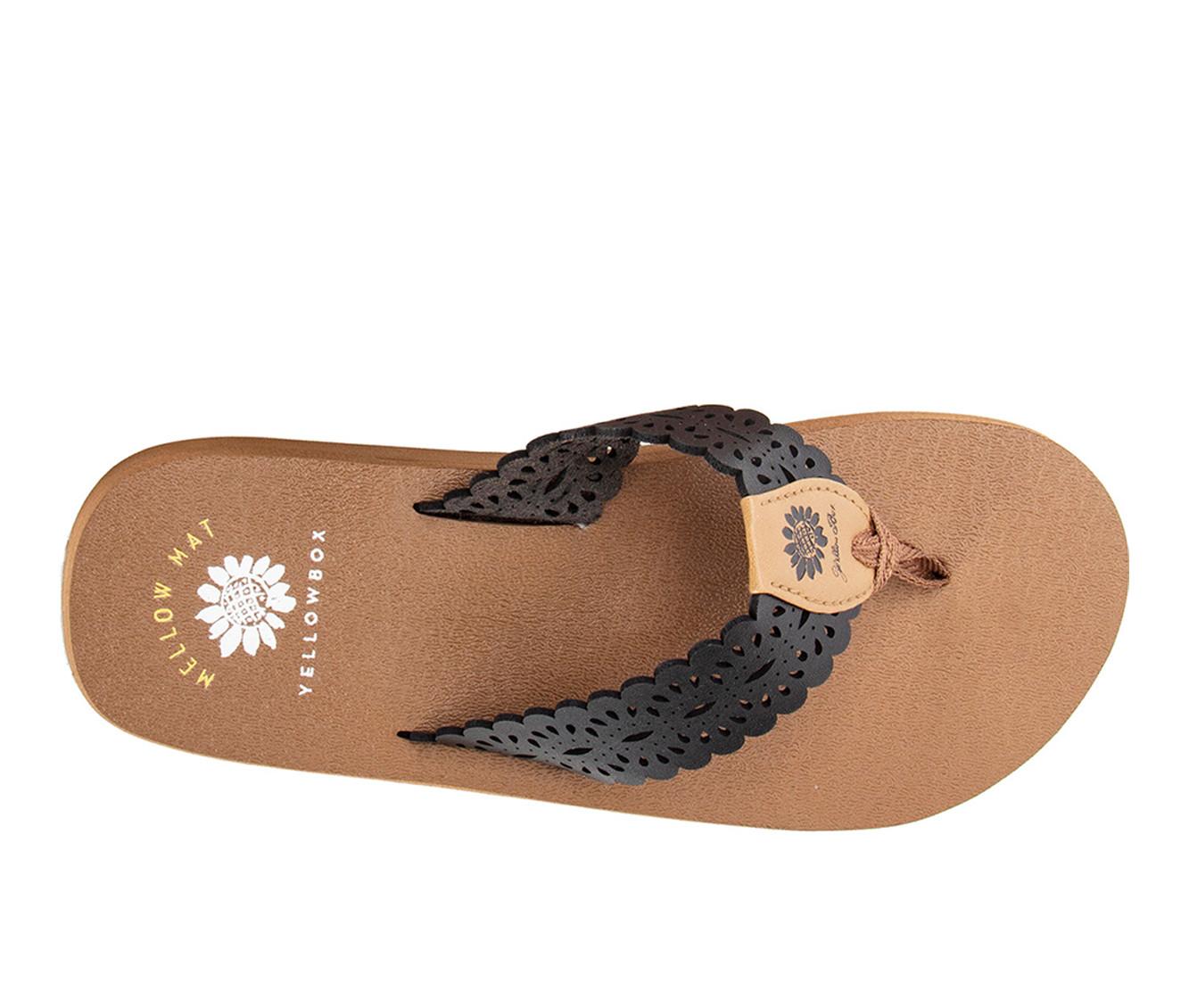 Women's Yellow Box Navard Flip-Flops