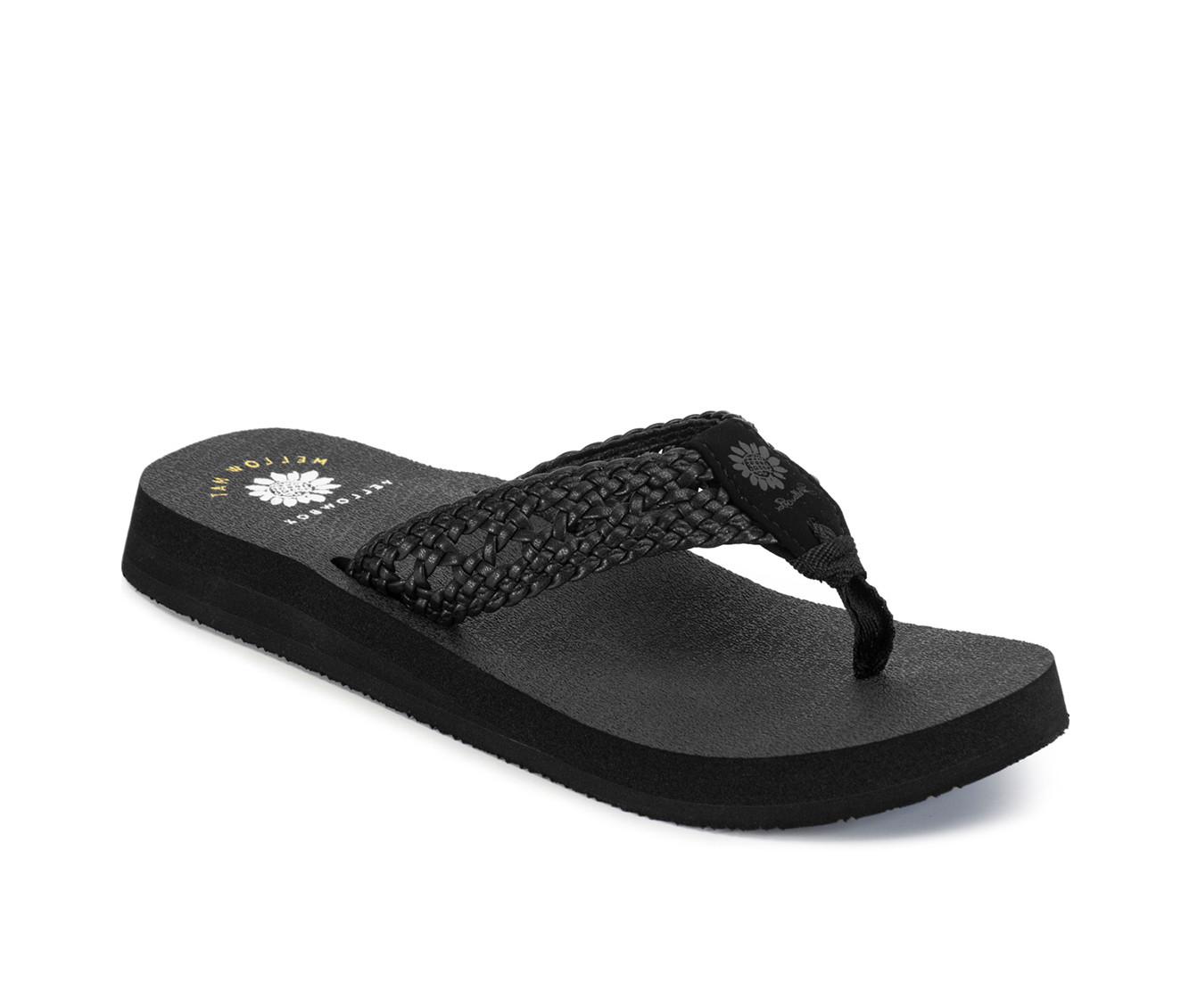 Women's Yellow Box Niles Flip-Flops