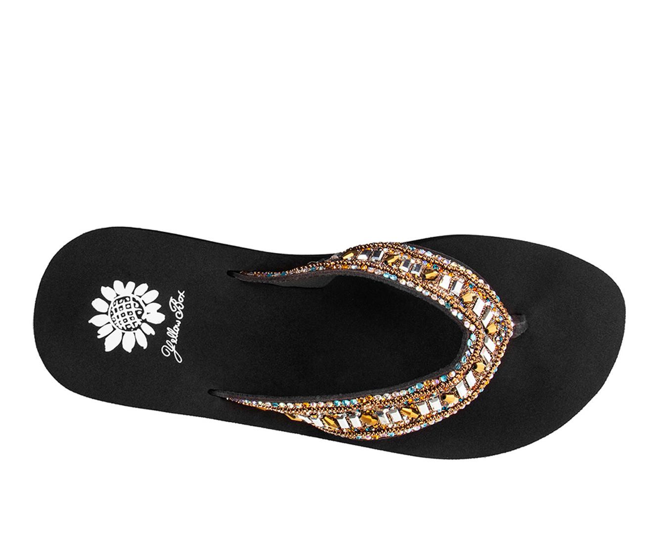 Women's Yellow Box Raziq Wedge Sandals