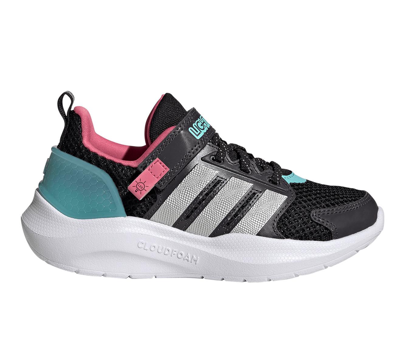 Girls' Adidas Little Kid Lightorama Runner Light-Up Shoes