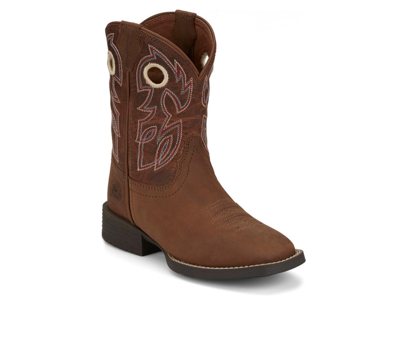 Boys' Justin Boots Little Kid & Big Bowline Junior Wester