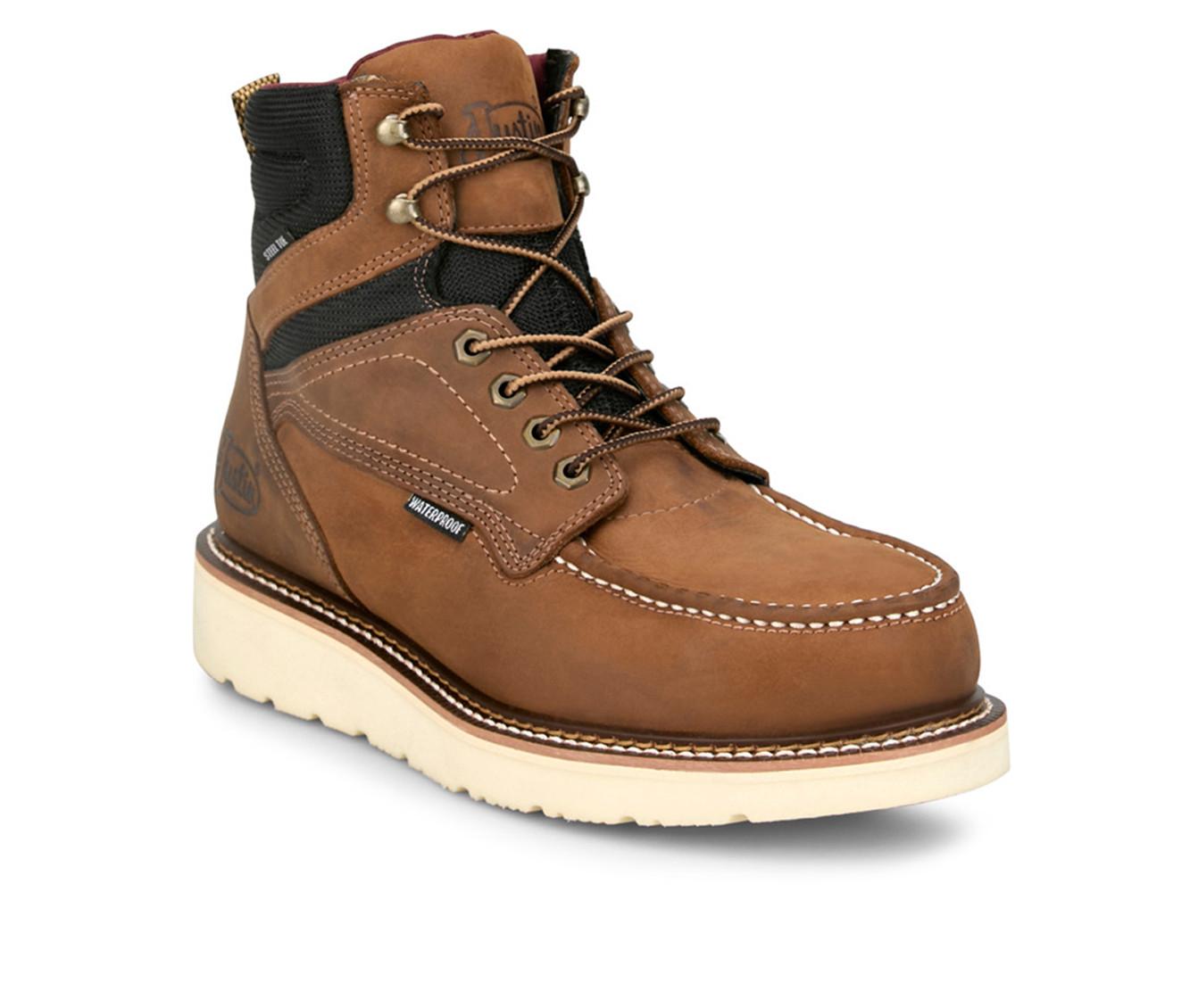 Men's Justin Boots Hardwire Wedge Steel Toe Work