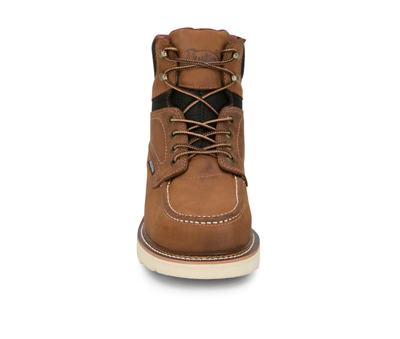 Men's Justin Boots Hardwire Wedge Steel Toe Work