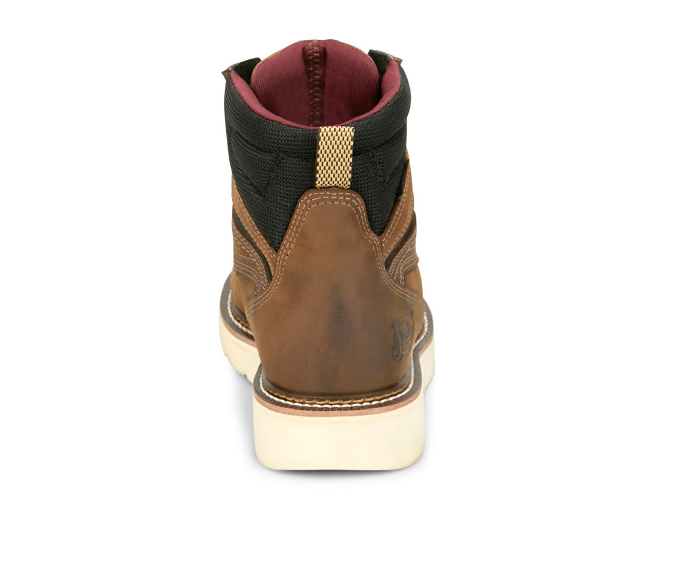 Men's Justin Boots Hardwire Wedge Steel Toe Work