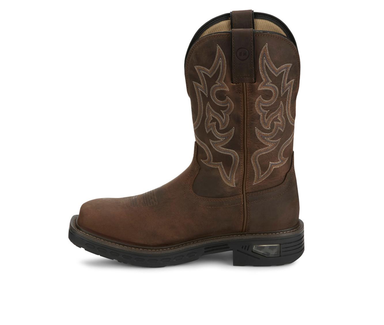 Men's Justin Boots Rigman Composite Toe Western Boot Cowboy