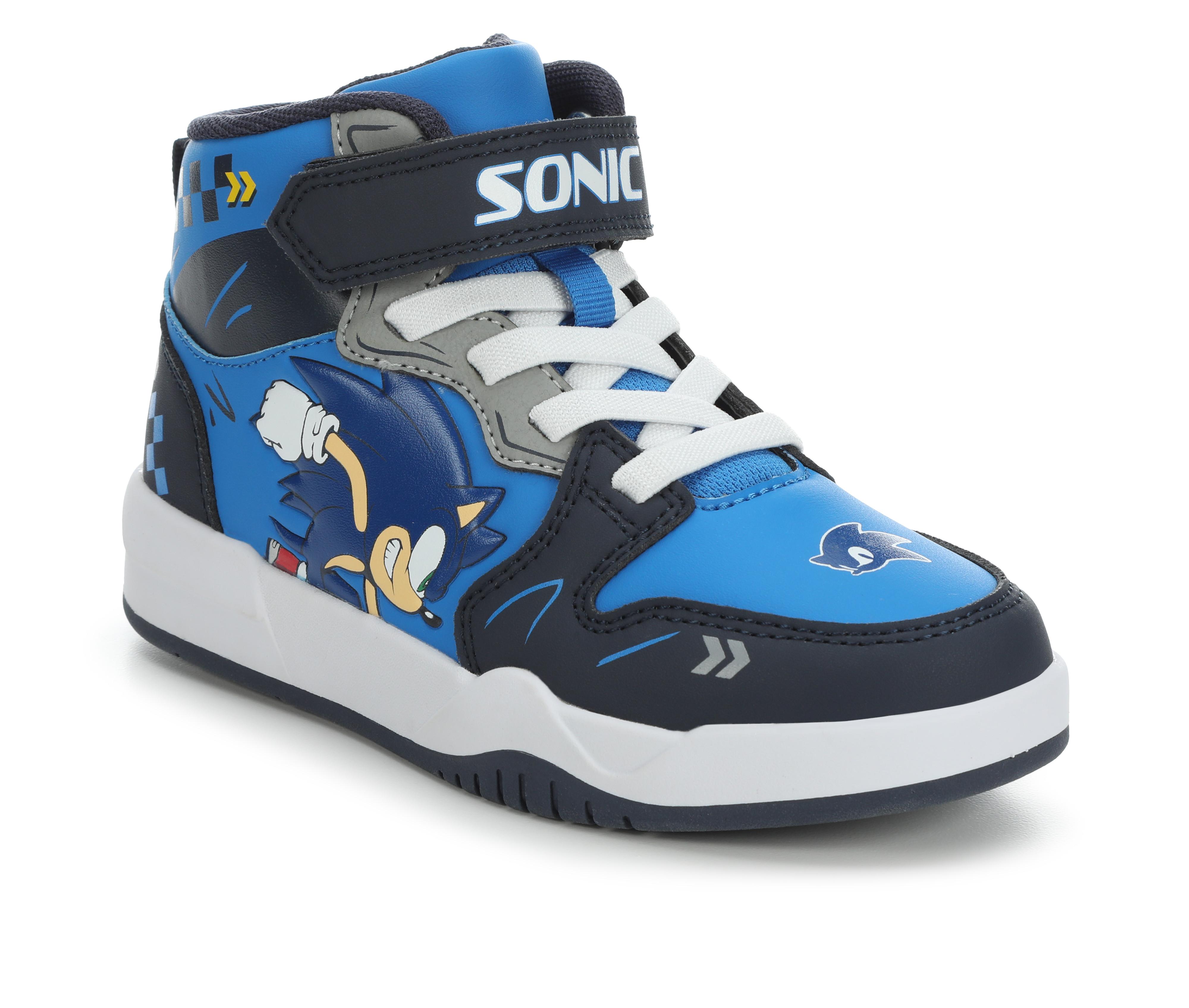 Boys' Nickelodeon Little Kid & Big Sonic Mid Top Sneakers