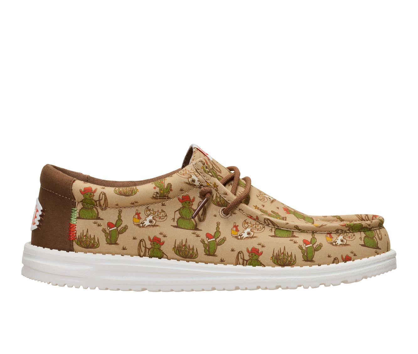 Men's HEYDUDE Wally Cowboy Christmas Casual Shoes