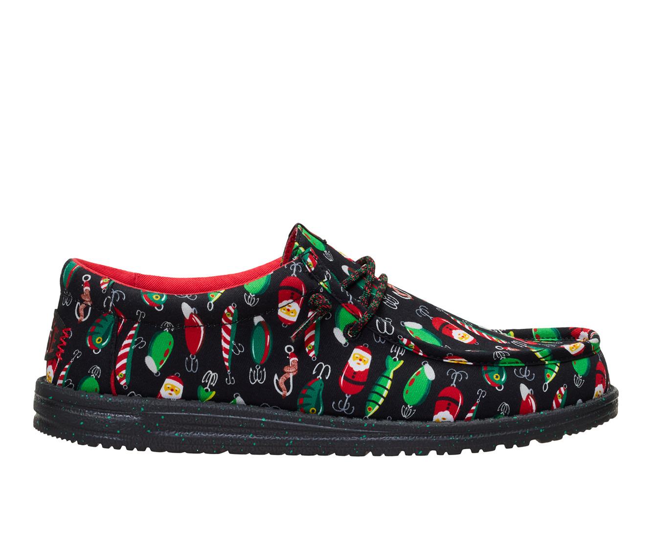 Men's HEYDUDE Wally Fishmas Cheers Casual Shoes