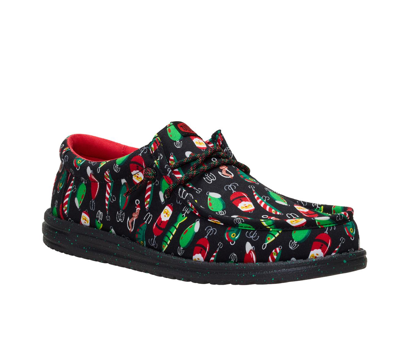 Men's HEYDUDE Wally Fishmas Cheers Casual Shoes