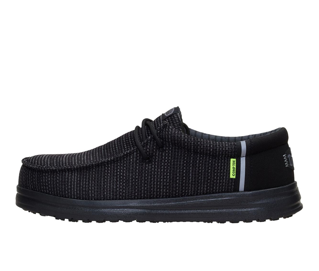 Men's HEYDUDE Wally Work CT Stretch Sox Shoes