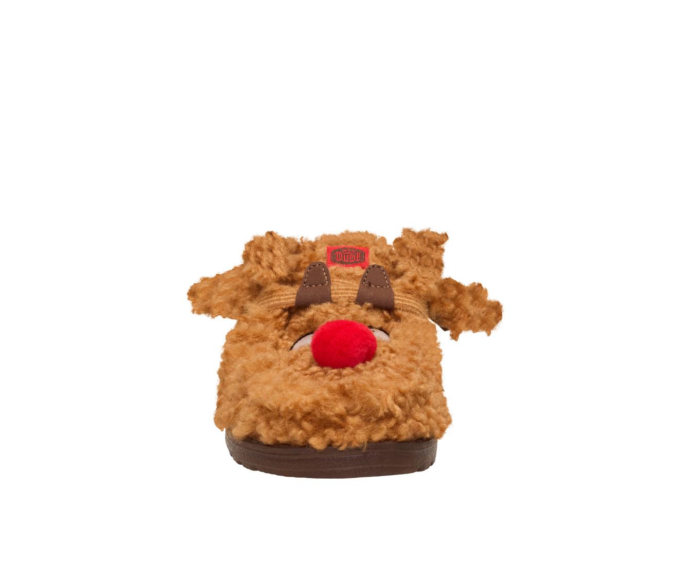 Women's HEYDUDE Wendy Slipper Cozy Reindeer