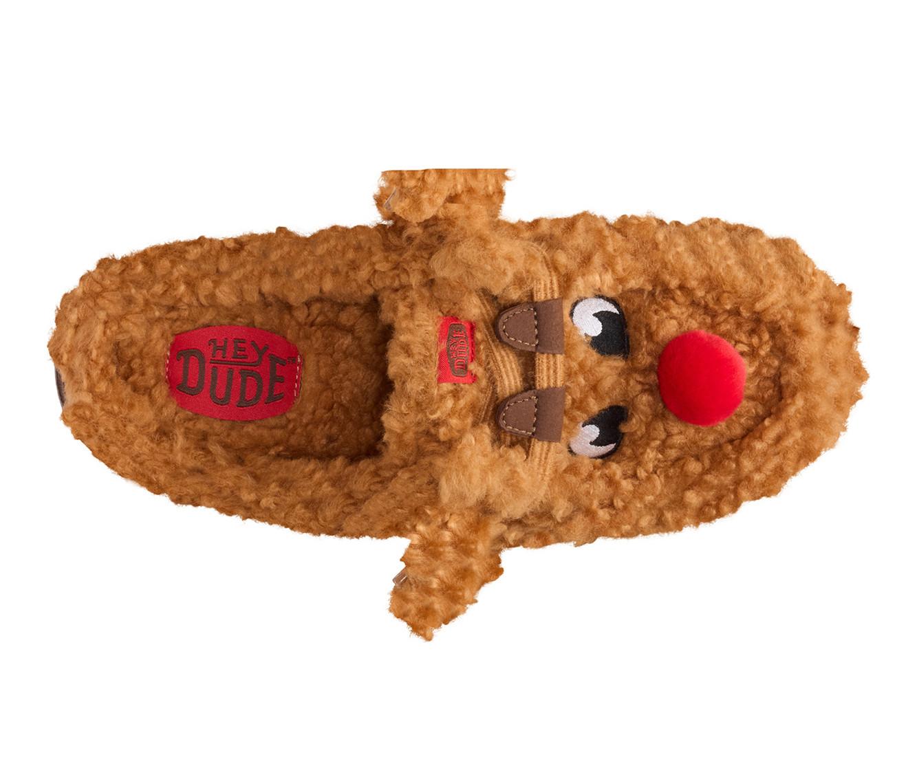 Women's HEYDUDE Wendy Slipper Cozy Reindeer