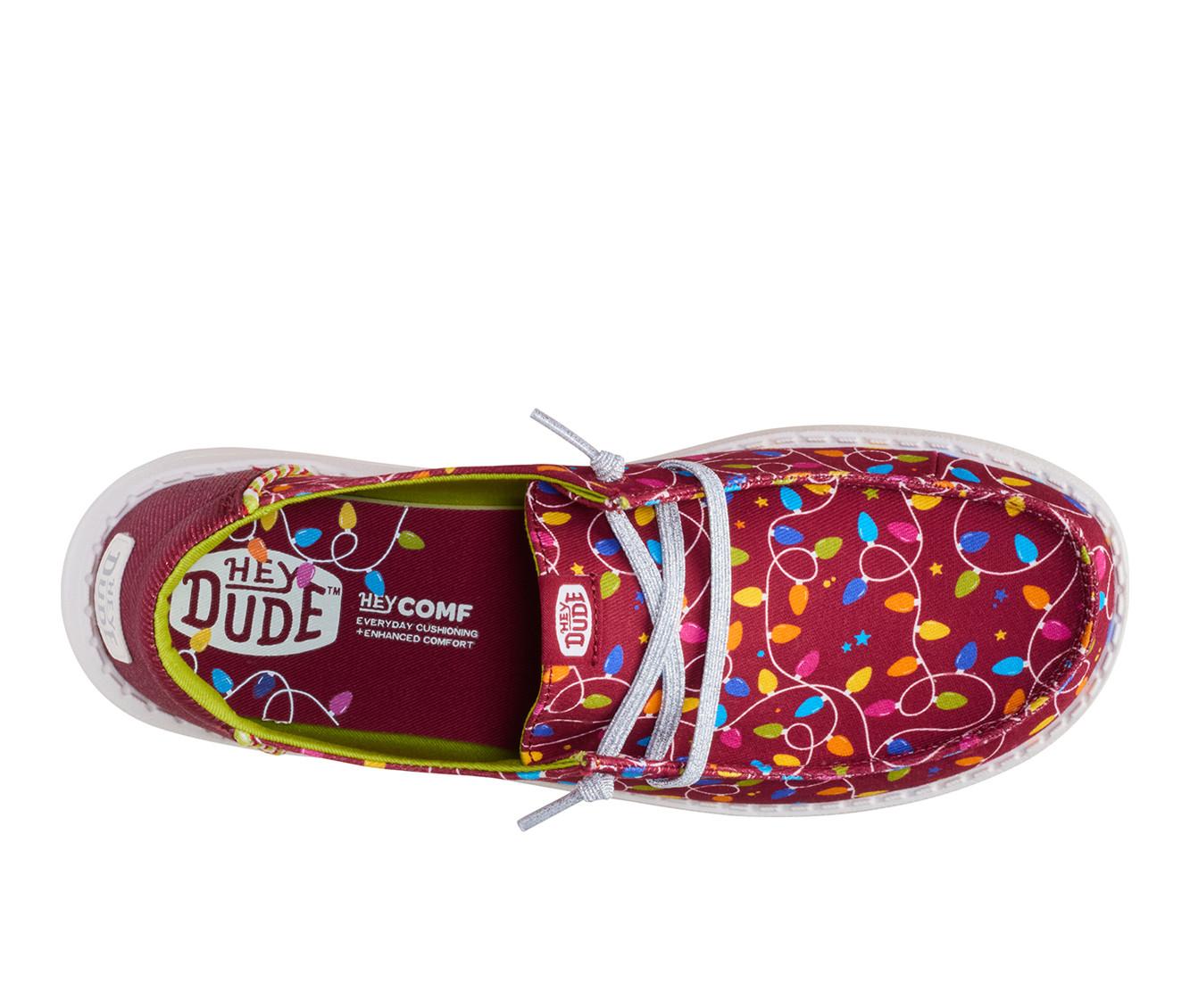Women's HEYDUDE Wendy Holiday Lights Casual Shoes