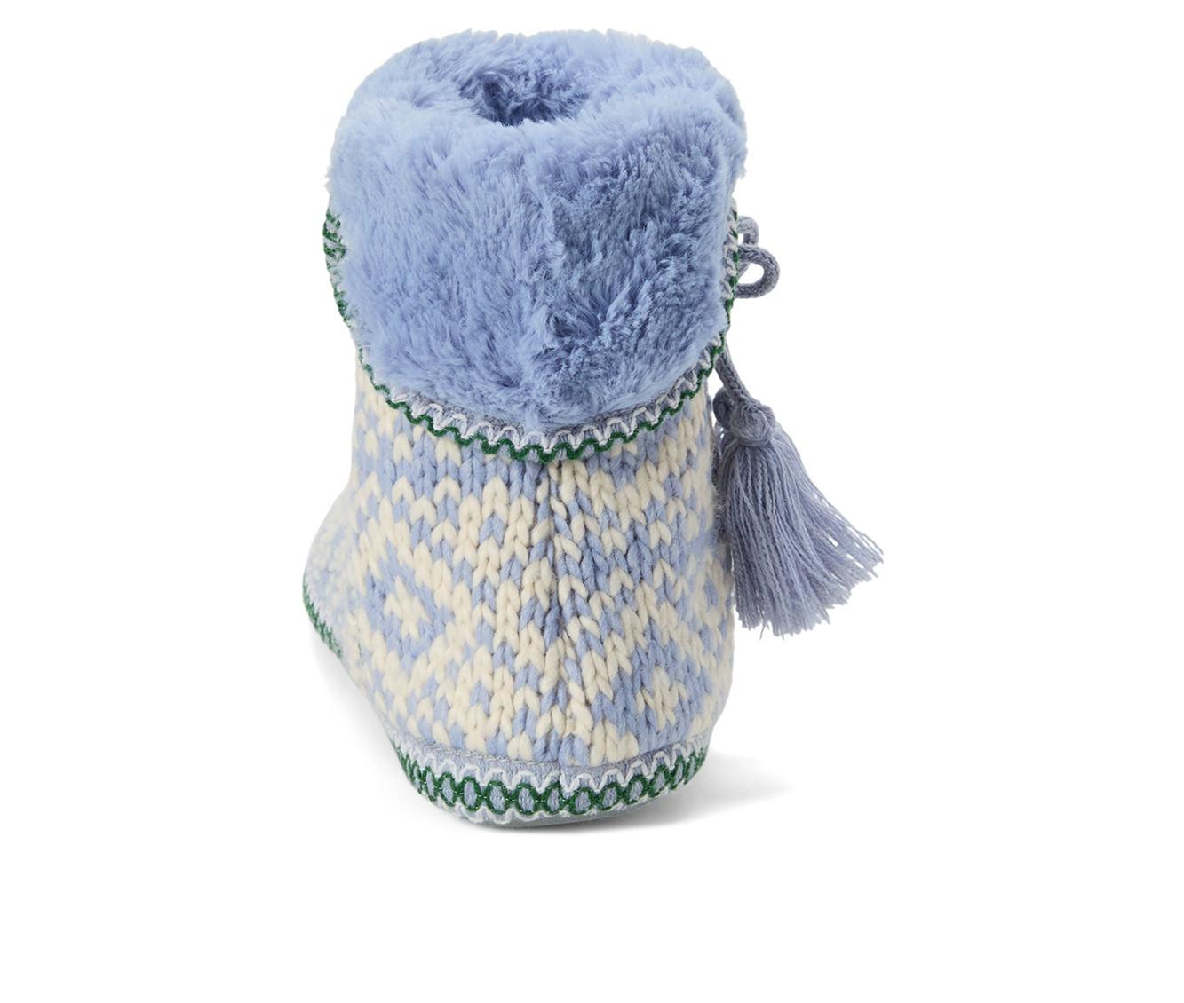 Dearfoams Becky Knit Bootie Slippers