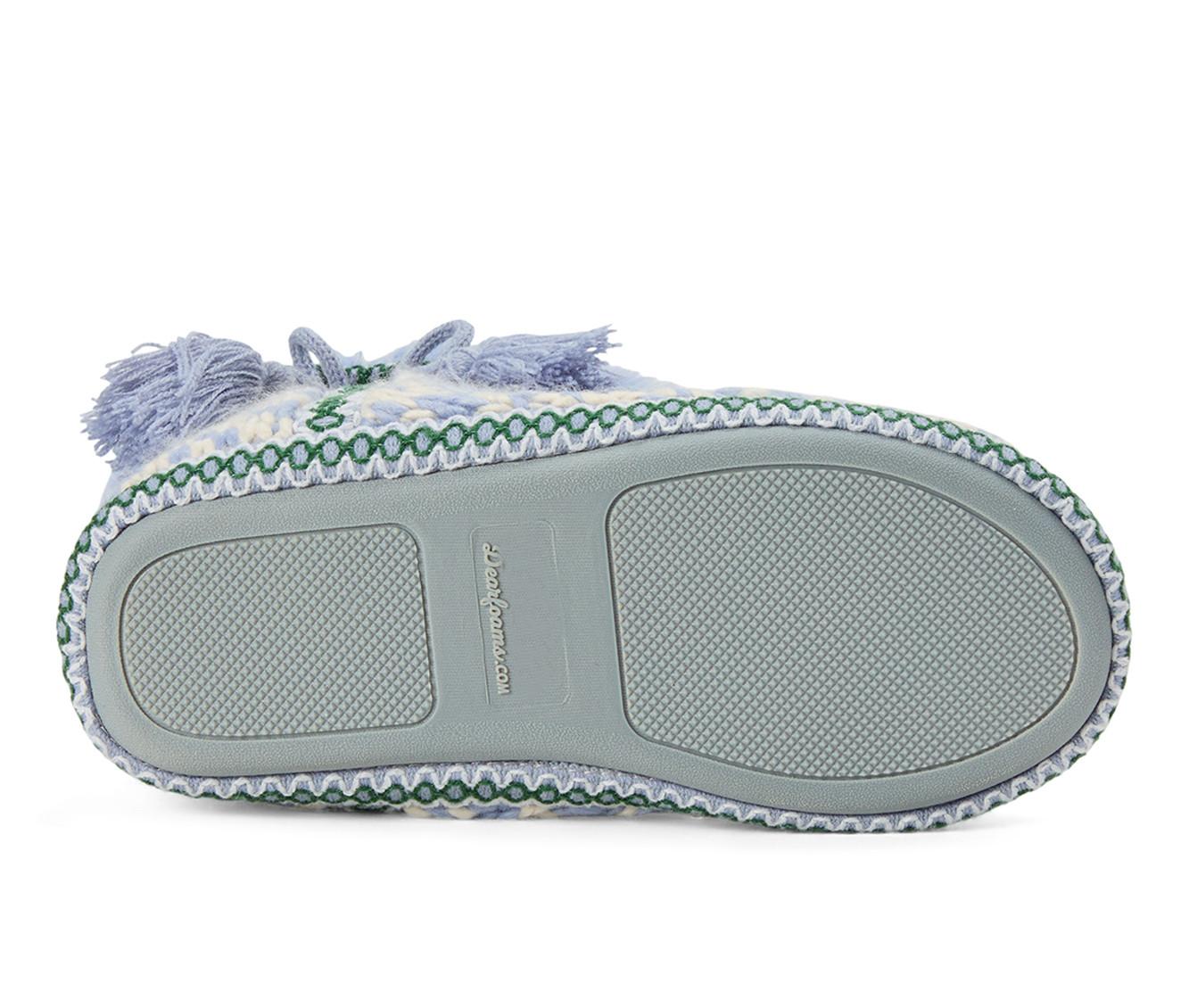 Dearfoams Becky Knit Bootie Slippers