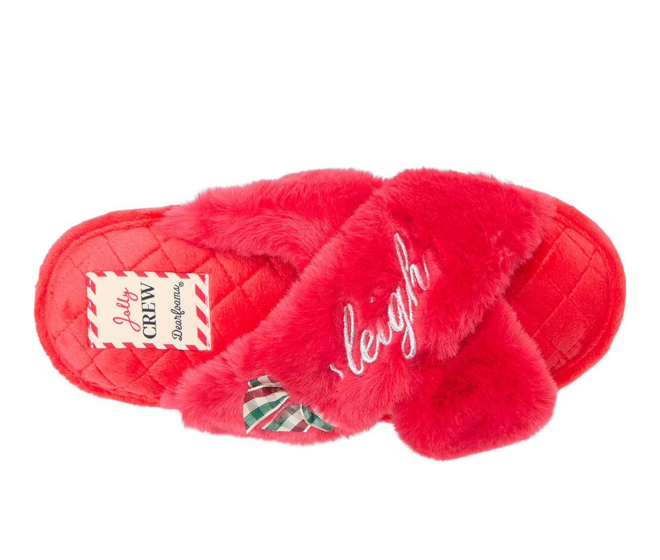 Dearfoams Mama Fur Slide Slippers