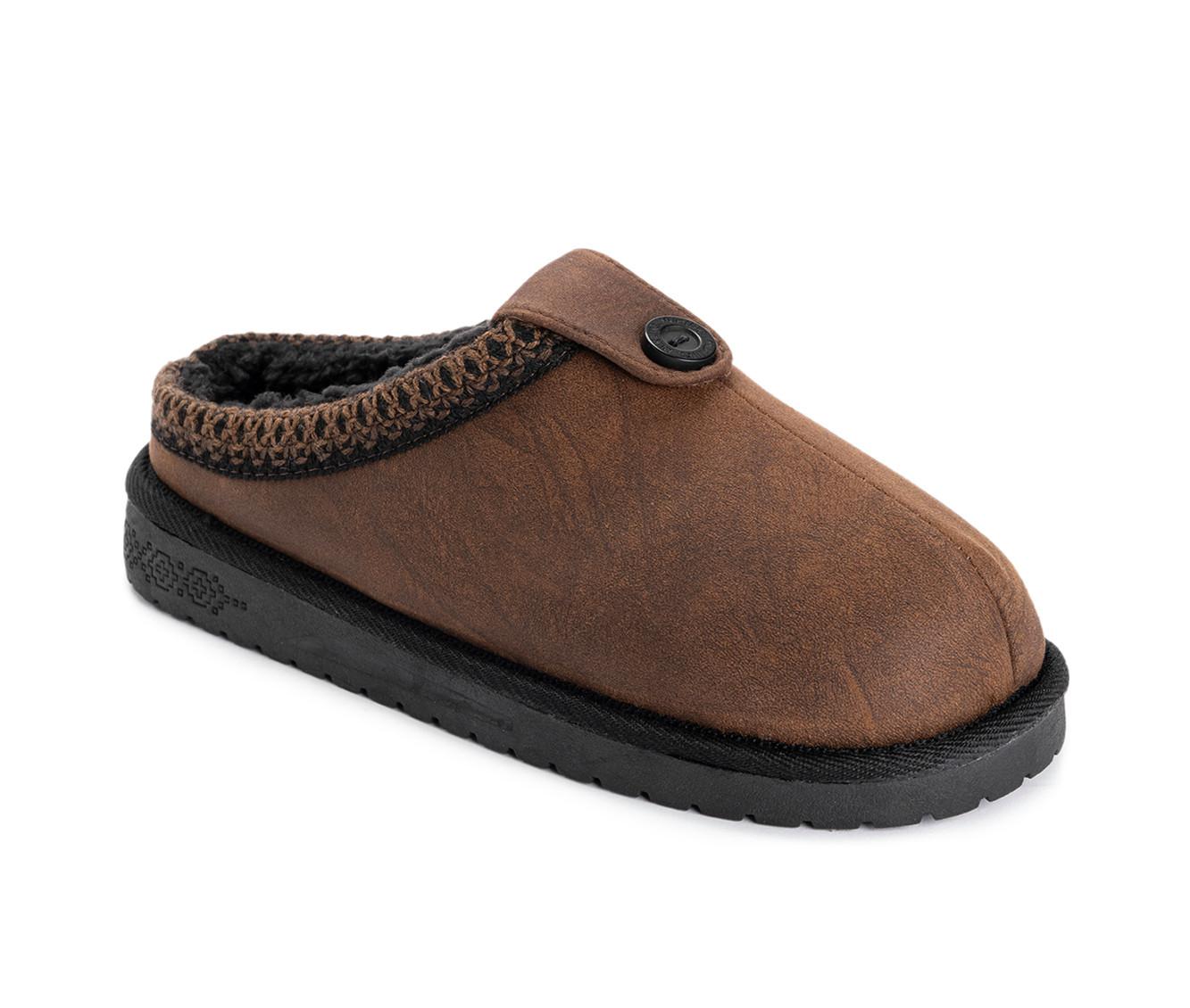 MUK LUKS Francie Microsuede Taped Clog Slippers - thumbnail 9