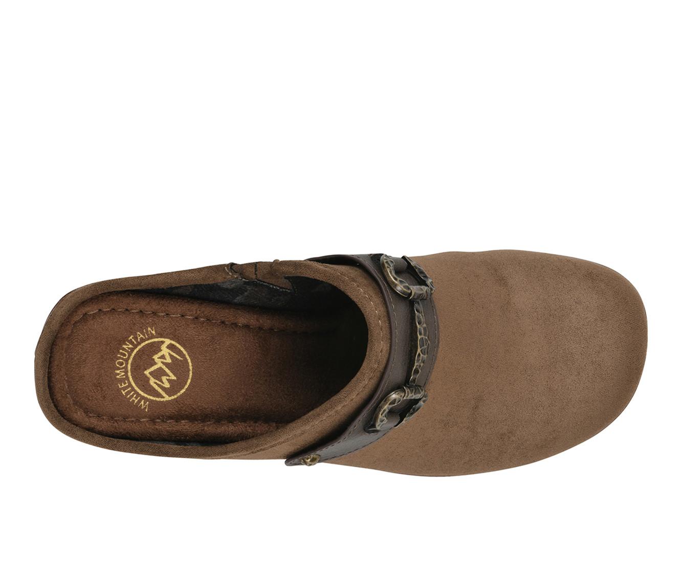 Women's White Mountain Barleys Clogs