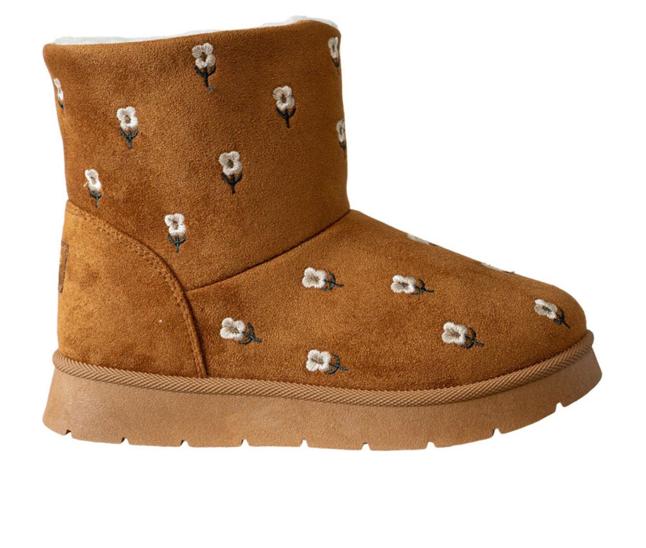 Girls' Bebe Little Kid Mia II Embroidered Cozy Boots