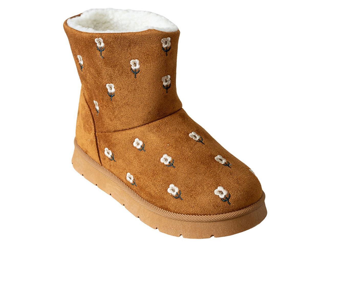 Girls' Bebe Little Kid Mia II Embroidered Cozy Boots