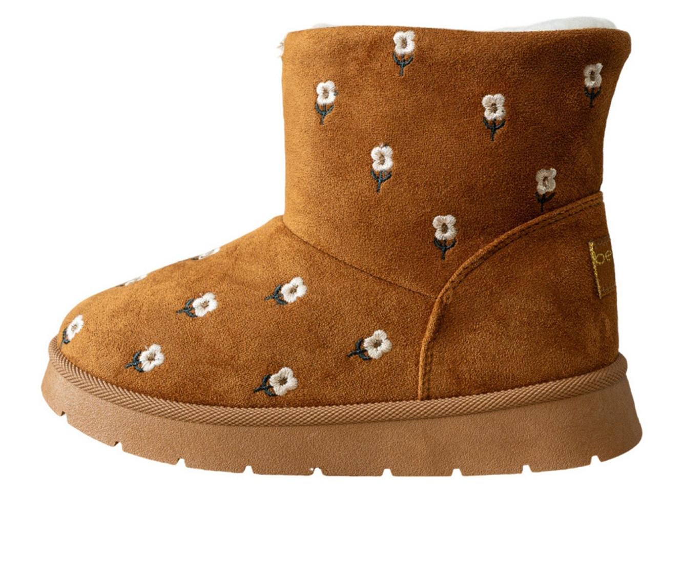 Girls' Bebe Little Kid Mia II Embroidered Cozy Boots