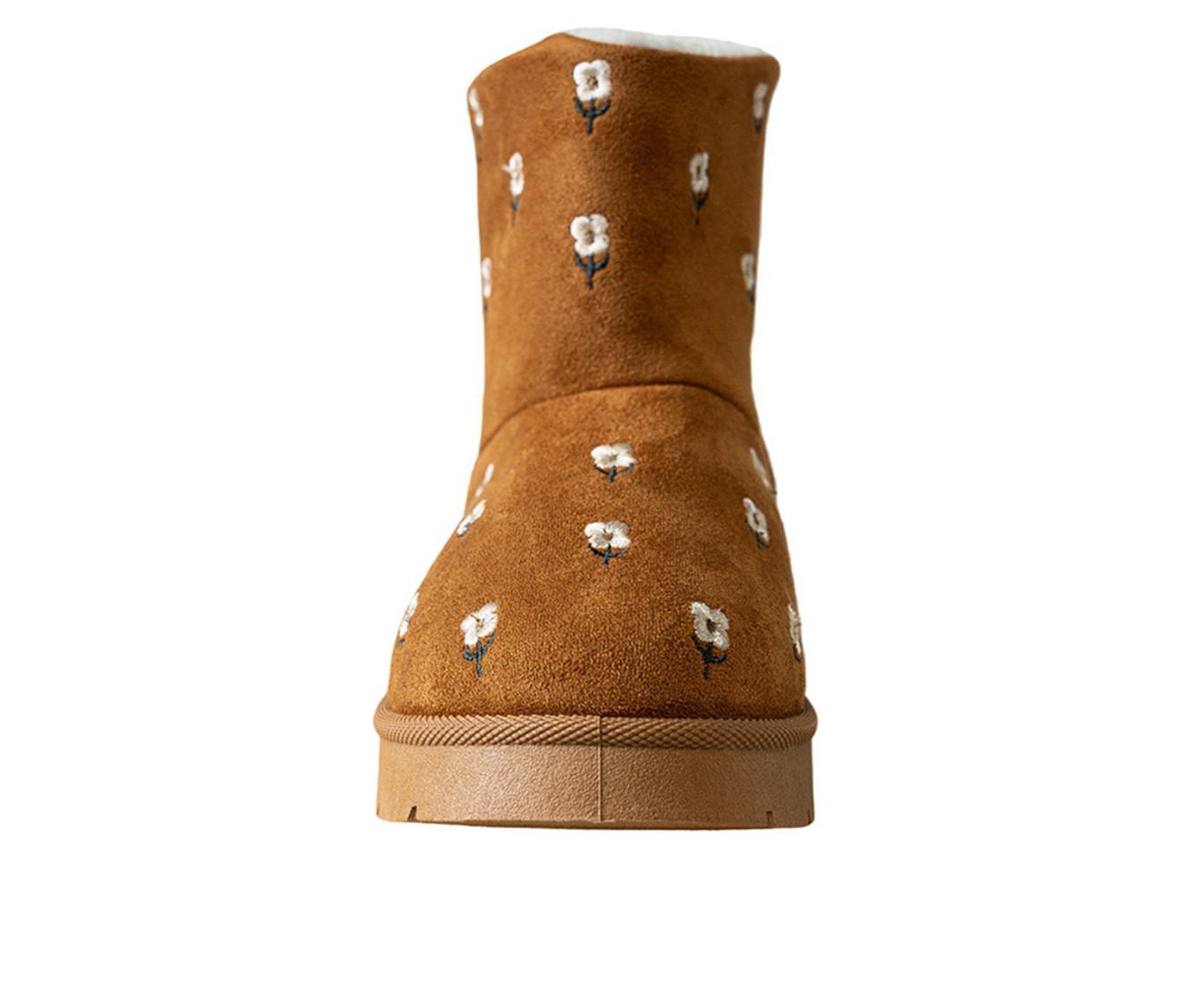 Girls' Bebe Little Kid Mia II Embroidered Cozy Boots