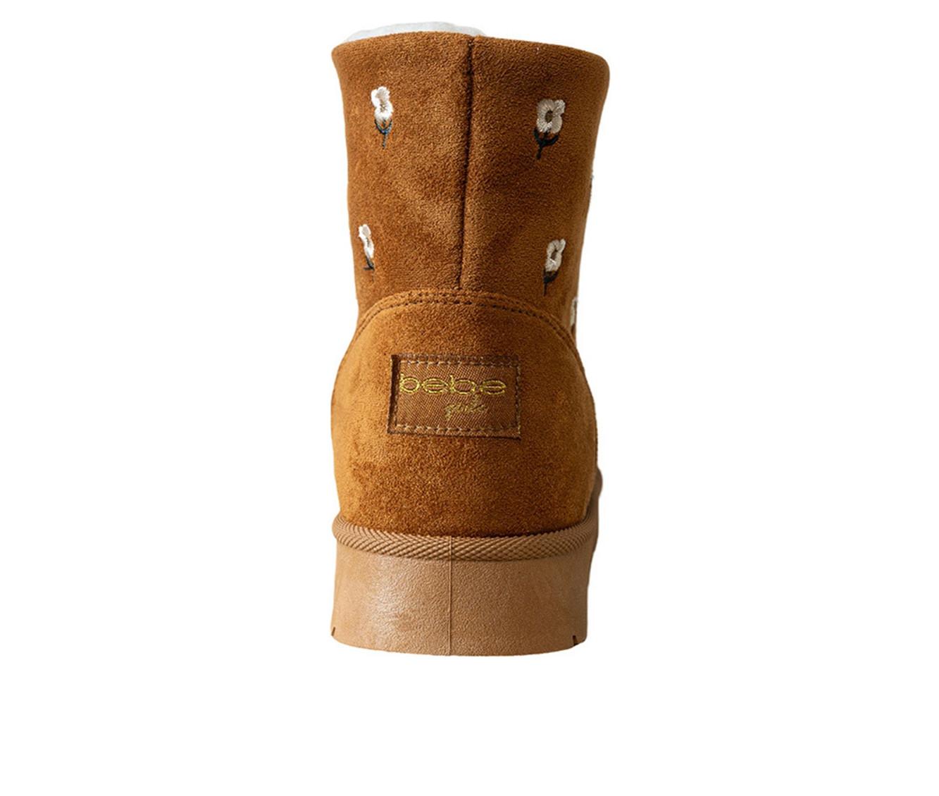 Girls' Bebe Little Kid Mia II Embroidered Cozy Boots