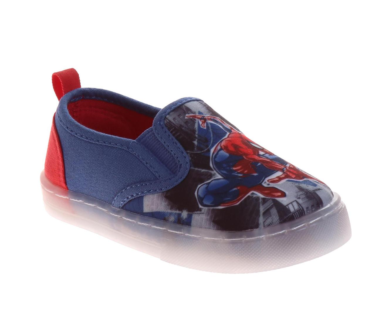 Boys' Spiderman Spider Sense Toddler & Little Kid Webslinger Slip On Shoes