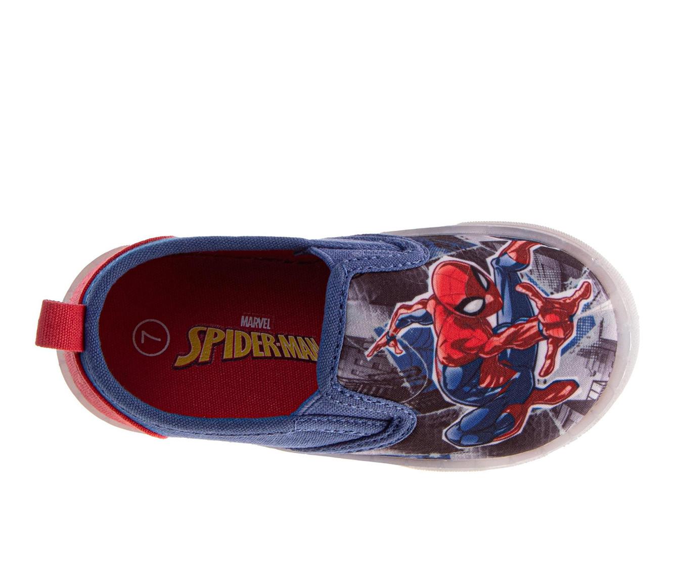 Boys' Spiderman Spider Sense Toddler & Little Kid Webslinger Slip On Shoes