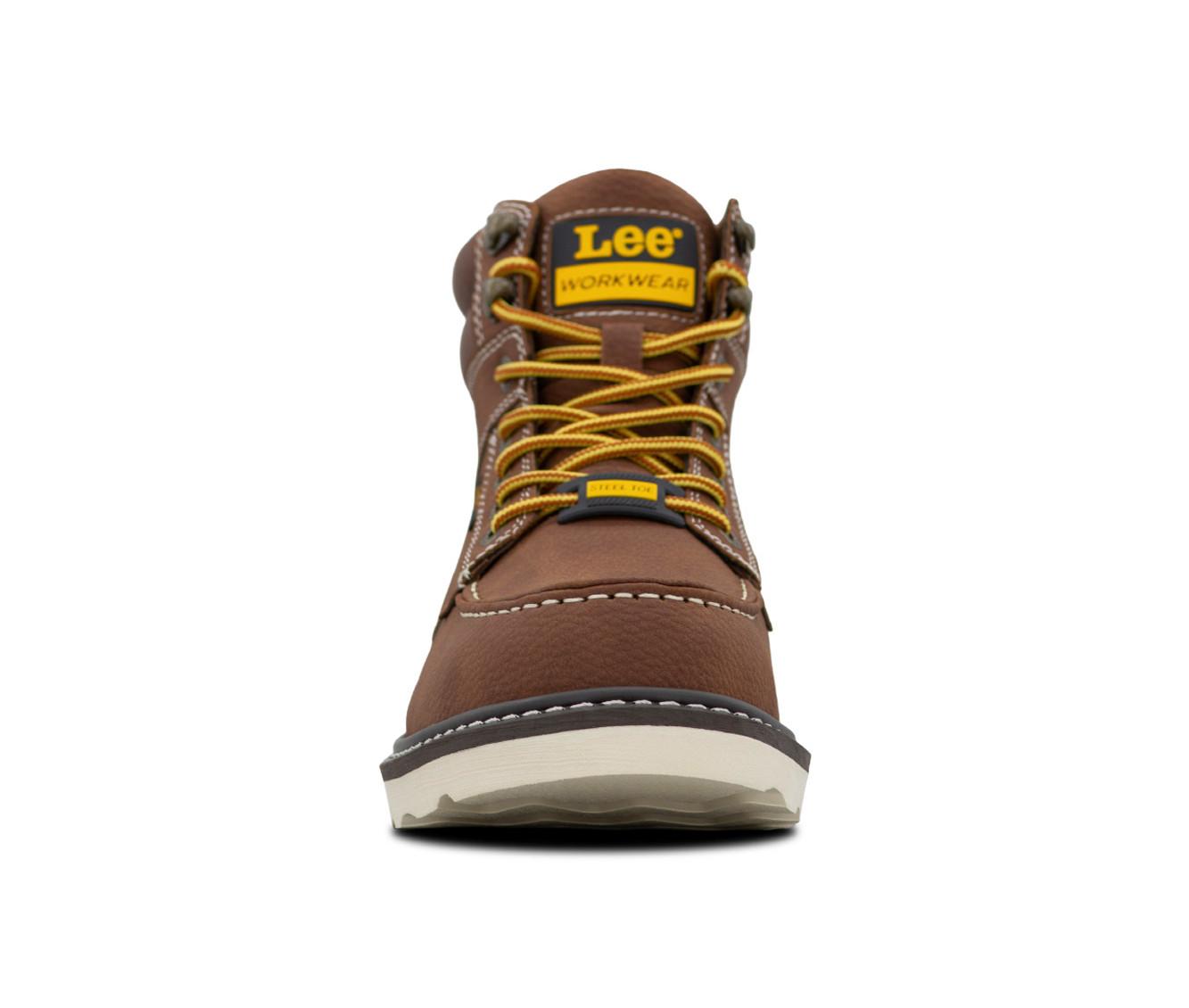 Men's Lee Footwear Russet ST Wide Boots