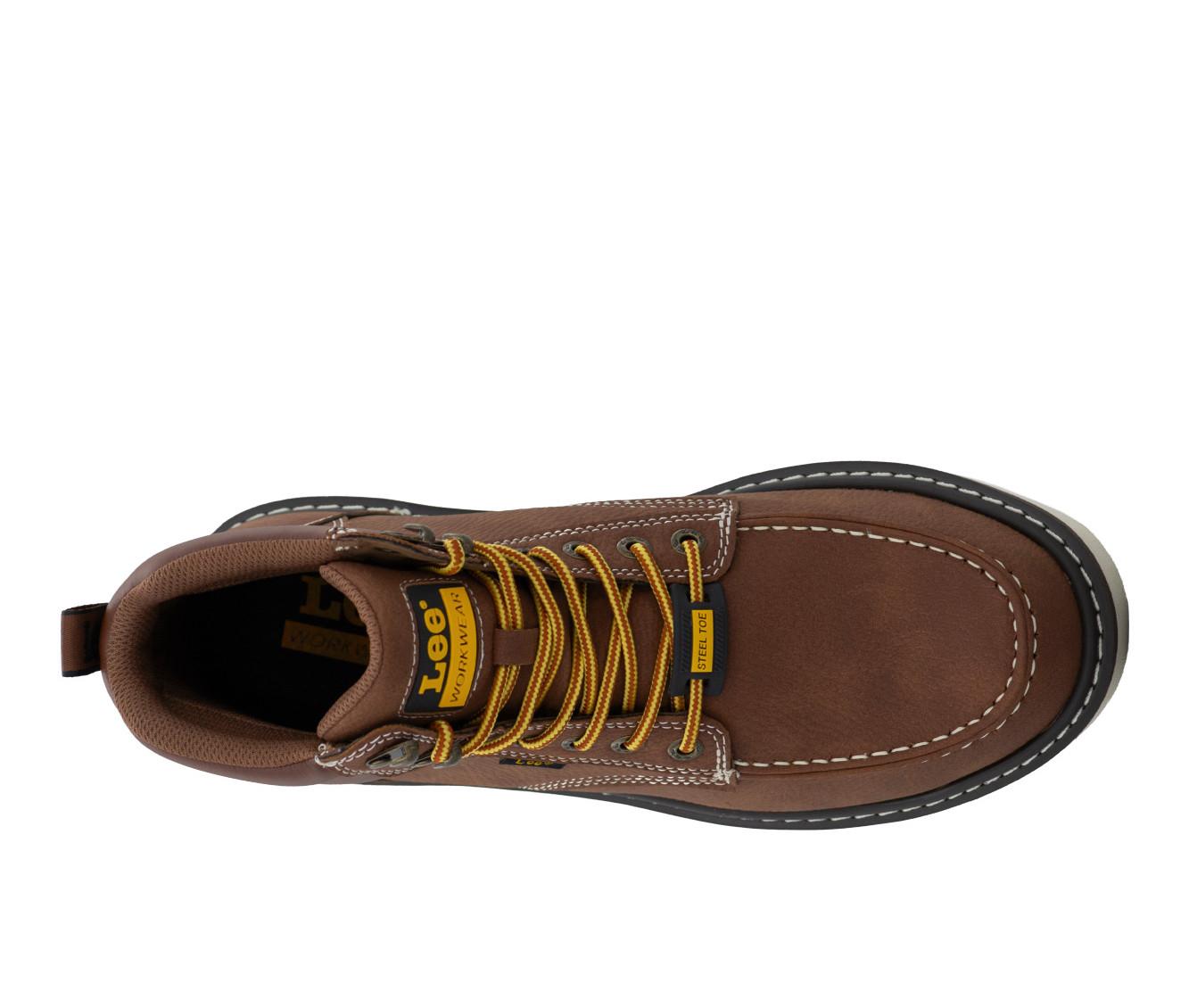 Men's Lee Footwear Russet ST Wide Boots