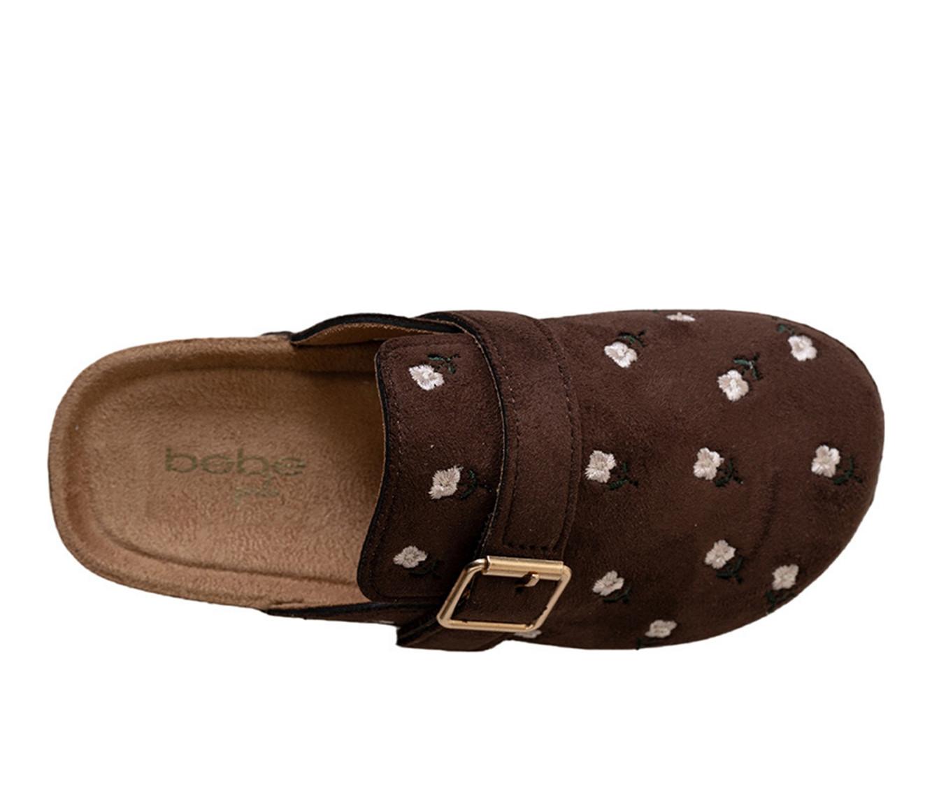 Girls' Bebe Little Kid Niam Embroidered Clogs