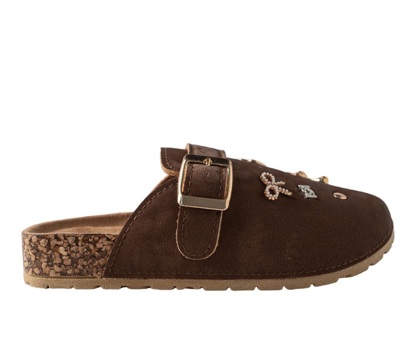 Girls' Bebe Little Kid Lindsay Charm Clogs