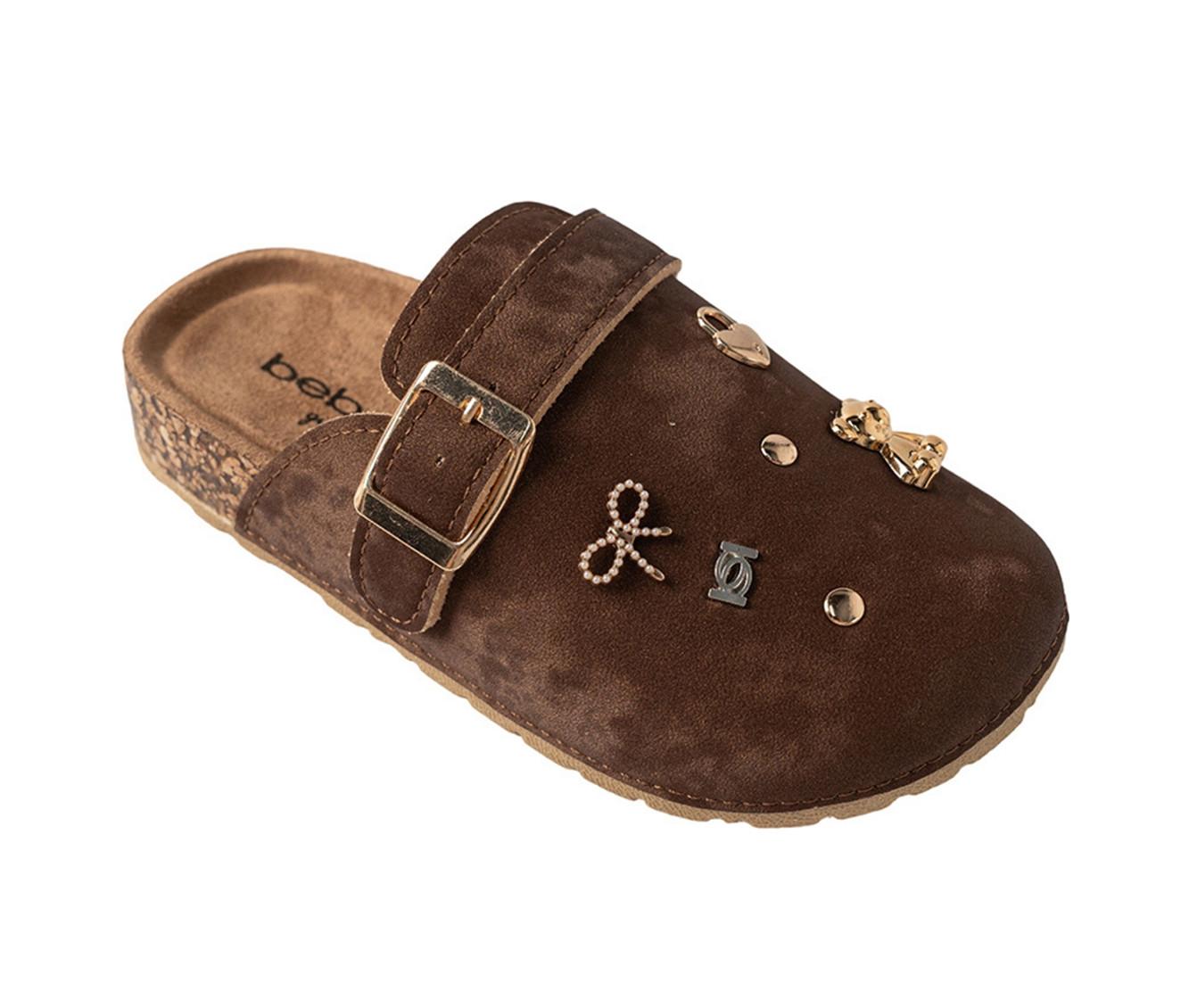 Girls' Bebe Little Kid Lindsay Charm Clogs