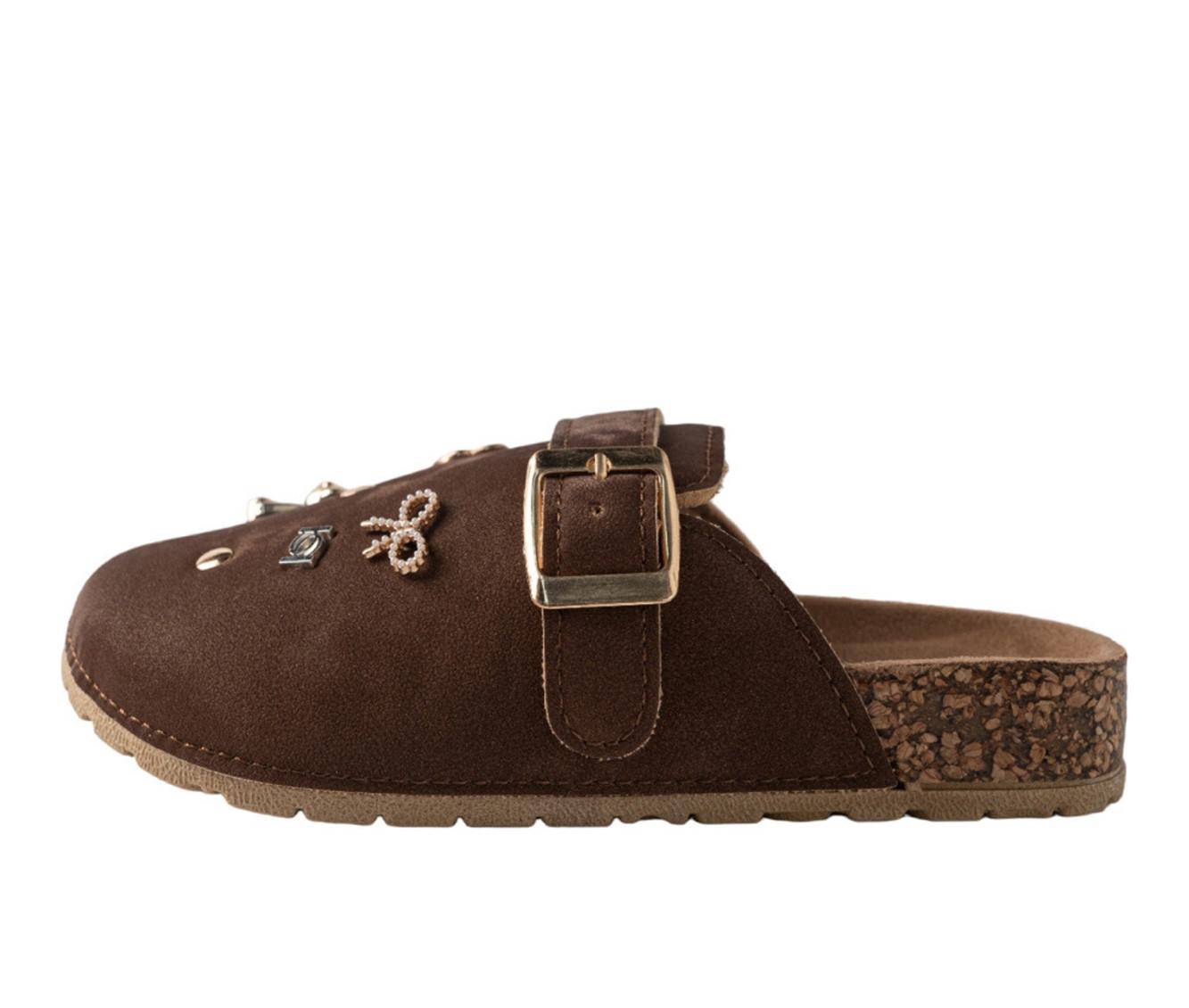 Girls' Bebe Little Kid Lindsay Charm Clogs