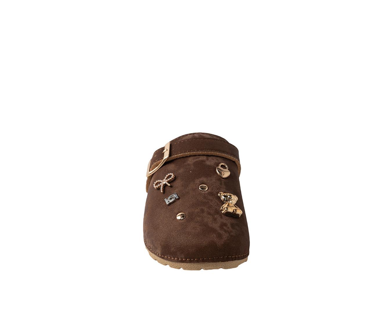 Girls' Bebe Little Kid Lindsay Charm Clogs