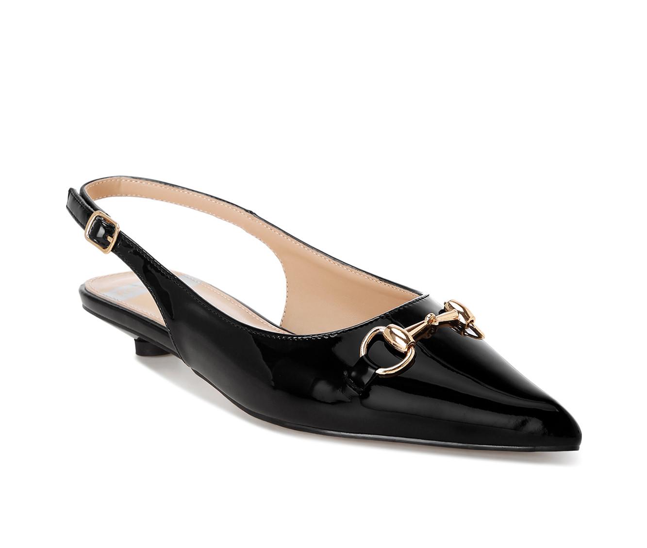 Women's Rag & Co Bell Flower Kitten Heels