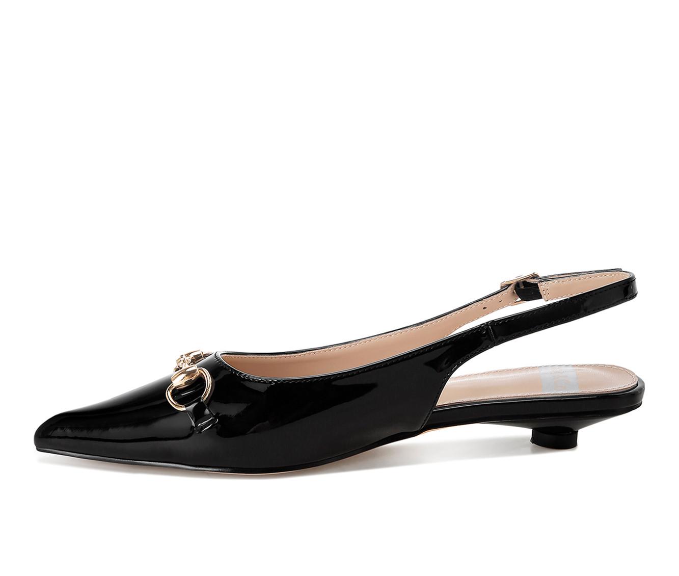Women's Rag & Co Bell Flower Kitten Heels