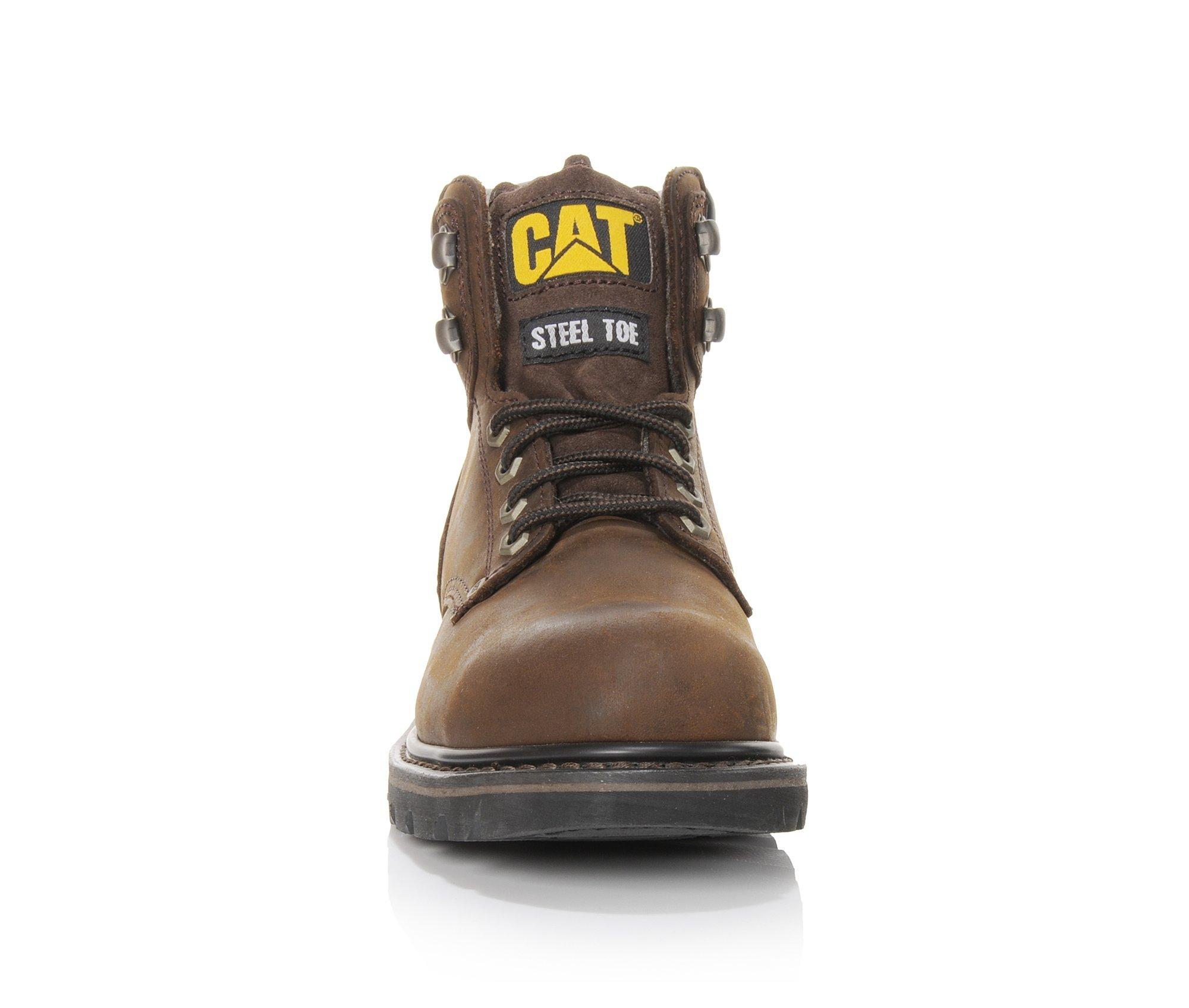 Men's Caterpillar Second Shift 6 In Steel Toe Work Boots